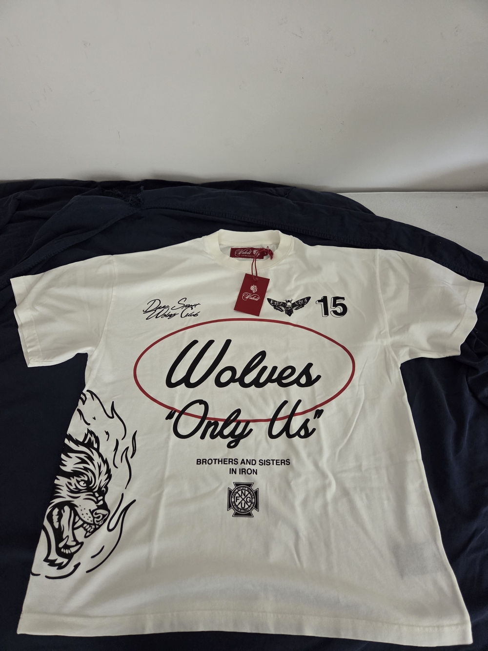 Darc Sport Wolves In Iron Red Tag Collection Premium Shirt